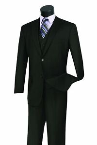Black 3 Piece Suit 
