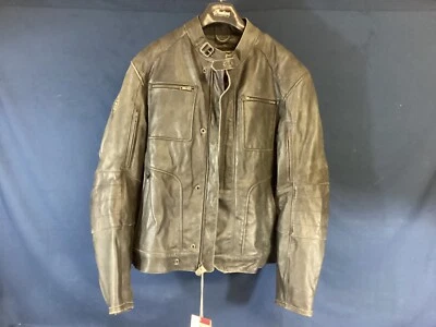 NUEVA Chaqueta Rocker Indian Para Hombre Mediana, Protectores de Codo, 100% Cuero, 286382703* Foto 1 de 4