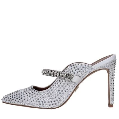 DUKE CRYSTAL Mules e sabot KURT GEIGER Donna Bianco Amu03_kurt - Imagen 1 de 4