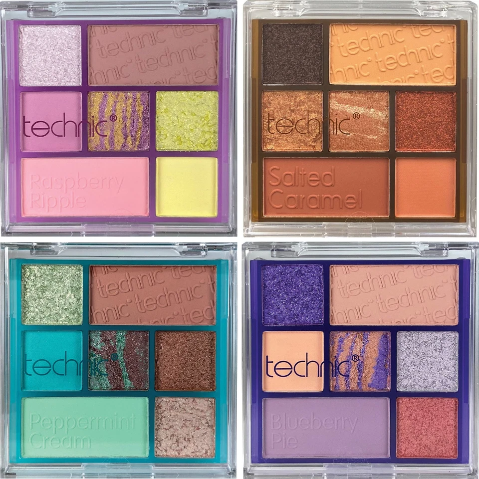 Technic 7 Colour Pressed Pigment Eye Shadow Palette - Image 1 of 1