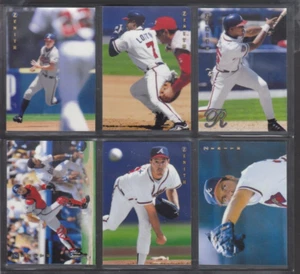 Juego del equipo Zenith Braves 1997, 6 cartas, casi nuevo, Chipper Maddux - Imagen 1 de 1