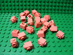 ** 25 Karat Lot ** Lego NEU Koralle 1 x 1 mit Seitenbolzen Lot von 25 - Bild 1 von 1