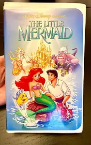 Walt Disney’s black diamond edition original The Little Mermaid banned cover vhs - Picture 1 of 10