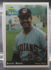 Oscar Munoz (Kinston Indians) - 1991 Classic Best Minor League #8