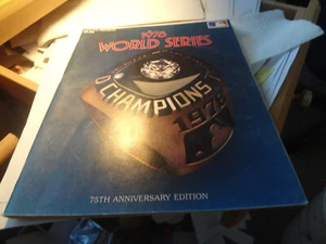1978 World Series Game 1 Ticket Stub & 75th Anniversary Edition Program - Picture 1 of 2