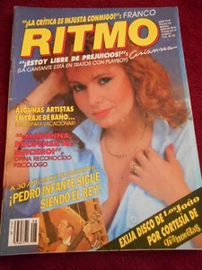 Revista RITMO AARIANNA YURI mecano MADONNA LAURA LEON ADELA NORIEGA FRANCO AÑOS 80 - Imagen 1 de 20