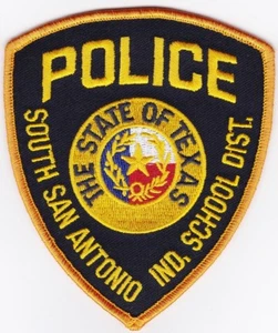 South San Antonio Ind. School district Police Patch Texas TX  - Picture 1 of 1