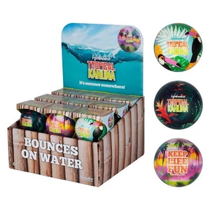 Waboba TROPICAL KAHUNA Premium Foam Series Water Bouncing Ball - Picture 1 of 5