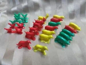 (23) MPC Toys Vintage DOG Breeds & FARM Animals Set - Collie Sheep Pigs Goats ++ - Picture 1 of 6