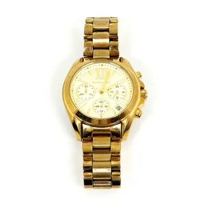 Orologio Cronografo Michael Kors Originale MK5798 Donna Bradshaw Acciaio Oro 36mm - Foto 1 di 4