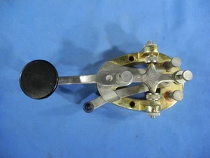 Vintage Morse Telegraph Straight Key CW QRP Japan (Free & Fast Shipping!) - Picture 1 of 11