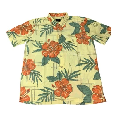 Camisa Manga Corta Colección Quiksilver Waterman, Floral, Para Hombre Talla Grande, NUEVA Foto 1 de 4