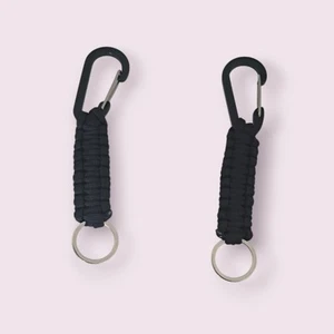 Paracord Keychain For Backpacks, Water Bottles, Lanyard Clip - Picture 1 of 3