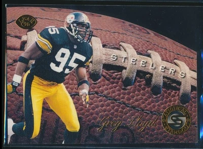 1996 Leaf Statistical Standouts greg lloyd Die-Cut #8 /2500 – Rare Insert NFL - Image 1 of 2