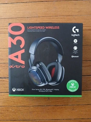 Logitech G Astro A30 Lightspeed Bluetooth Wireless Gaming Headset XBOX/PC/PS5 - Image 1 of 4