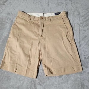 Pantalones Cortos Polo Ralph Lauren Para Hombre 31 Caqui Elastizados Calce Clásico Chino Informal Tostado - Imagen 1 de 9