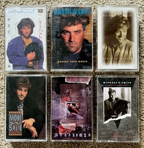 MICHAEL W. SMITH - I 2 (eye) PROJECT Christmas ++ CASSETTE Tape Lot x6 * VG+ - Picture 1 of 4