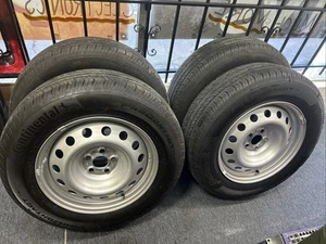 SET OF 4 17" Ford Maverick 2022-2025 OEM Stock Wheels Rims + CAPS Like New - Picture 1 of 14