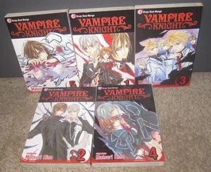 Vampire Knight Vol. 1–5 por Matsuri Hino | Shojo Beat Manga Lote Inglés VIZ - Imagen 1 de 1