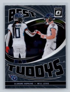 2024 Donruss Optic #8 DeAndre Hopkins / Will Levis Best Tuddys NFL Titans - Picture 1 of 2