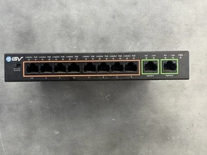 BV Tech POE-SW811 8 PoE Ports + 2 Gigabit Uplink PoE Switch OEM Adaptor - Bild 1 von 4