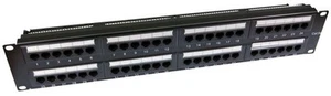 PRO SIGNAL - Panneau de brassage 48 ports 2U Cat5e - Photo 1/1