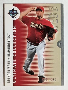 2008 Ultimate Collection #37 Brandon Webb - Picture 1 of 2