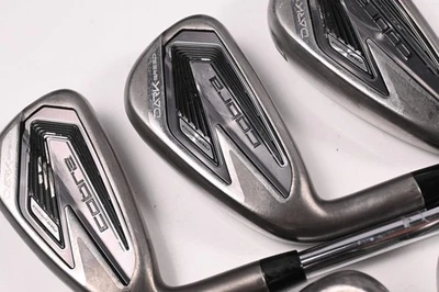 Left Hand Cobra Darkspeed Irons / 5-PW+GW / Regular Flex KBS Tour Lite Shafts - Image 1 of 4