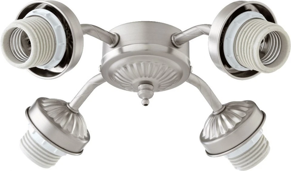 Accessory - 10 Inch 36W 4 LED Ceiling Fan Light Kit-Satin Nickel Finish Light - Image 1 of 1