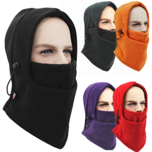 Männer Frauen Winter Warm Fleece Sturmhaube Ski Vollgesichtsmaske Halswärmer Mütze Abdeckung - Bild 1 von 44