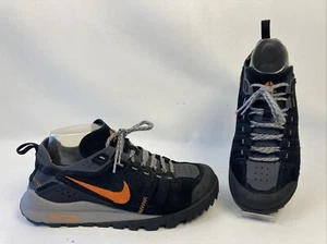 Nike ACG Wildedge Antracita Negro y Naranja Exterior Zapatilla Talla 7 Usada en Excelente Condición - Imagen 1 de 14