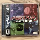 Power Play: Sports Trivia (PlayStation 1, 2002) completo