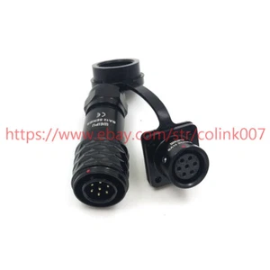 SA12 7 pins power cable connector,IP67 waterproof solder cable grand connector - Picture 1 of 8