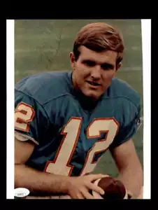 Bob Griese JSA Autographed 8x10 Signed Vintage Photo Dolphins - Picture 1 of 3