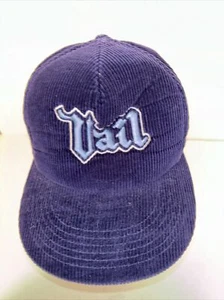 Vintage VAIL COLORADO Corduroy One Size Adjustable SNAPBACK Baseball Cap Hat - Picture 1 of 6