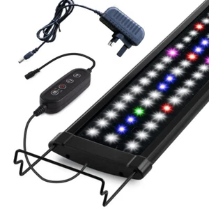 Marine Aquarium LED Light Lighting 30-115cm Aqua Fish Tank Full Spectrum Lamp UK - Picture 1 of 16