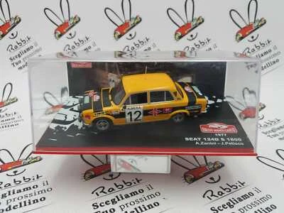 DIE CAST " SEAT 124D S 1800 A. ZAHINI - 1977 " SCALA 1/43 - Immagine 1 di 2