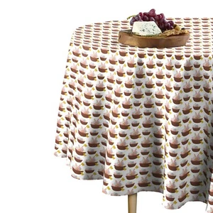 Easter Basket Signature Round Tablecloth Assorted Sizes - Picture 1 of 1