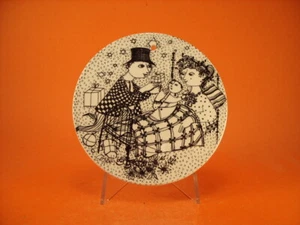 PLACCA DEL MESE CERAMICA NYMOLLE COPENHAGEN DI BJORN WIMBLAD DICEMBRE "Mirakel" - Imagen 1 de 2