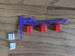 Barbie Glam Vacation House Replacement Tiki Light Fixture Clip Part Lights - Picture 1 of 1