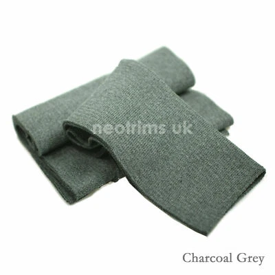 Rib Knit Cuffing Waistband,Cuff Ribbing Knitted Stretch Fabric.Garments Repair - Image 1 of 4