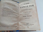 La Cabane [Case] De L'oncle Tom Beecher Stowe 1853 (Seconde Edition) Garnier