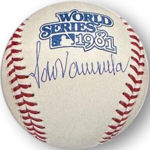 Fernando Valenzuela Signed Auto 1981 WS Ball Baseball World Champs JSA Witness