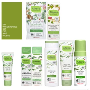 8tlg. Alterra Naturkosmetik Gesicht & Körper Alge Aloe Birke vegan + Beauty Band - Bild 1 von 2