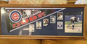 Mark Prior  - Chicago Cubs Pitcher Framed Signed Picture, Cards And Banner