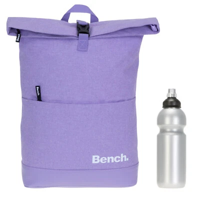 Rucksack Damen Freizeitrucksack Bench Roll-Top A4 Tasche 64180 1800 Flieder +f - Bild 1 von 4