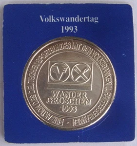 Wandergroschen 1993 Hannover Eine Aktion Deutscher Sportbund mit Volksbanken - Bild 1 von 2