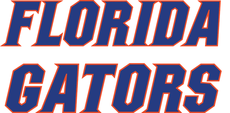 University of Florida Gators sticker logo NCAA weatherproof bumper vinyl decal - Image 1 of 1