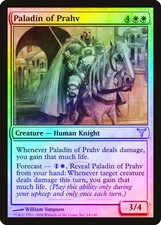 Paladin of Prahv FOIL Dissension NM White Uncommon MAGIC MTG CARD ABUGames