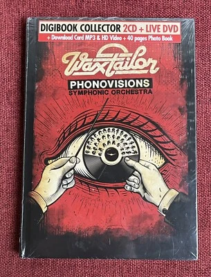 Sealed Wax Tailor Phonovisions Symphonic Orchestra 2 CD + Live DVD Collector Set - Image 1 of 4